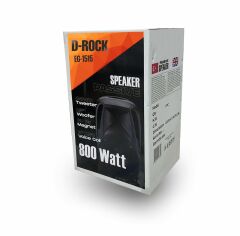 D-ROCK EG-1515 800 W 15 inç Pasif Kabin Hoparlör