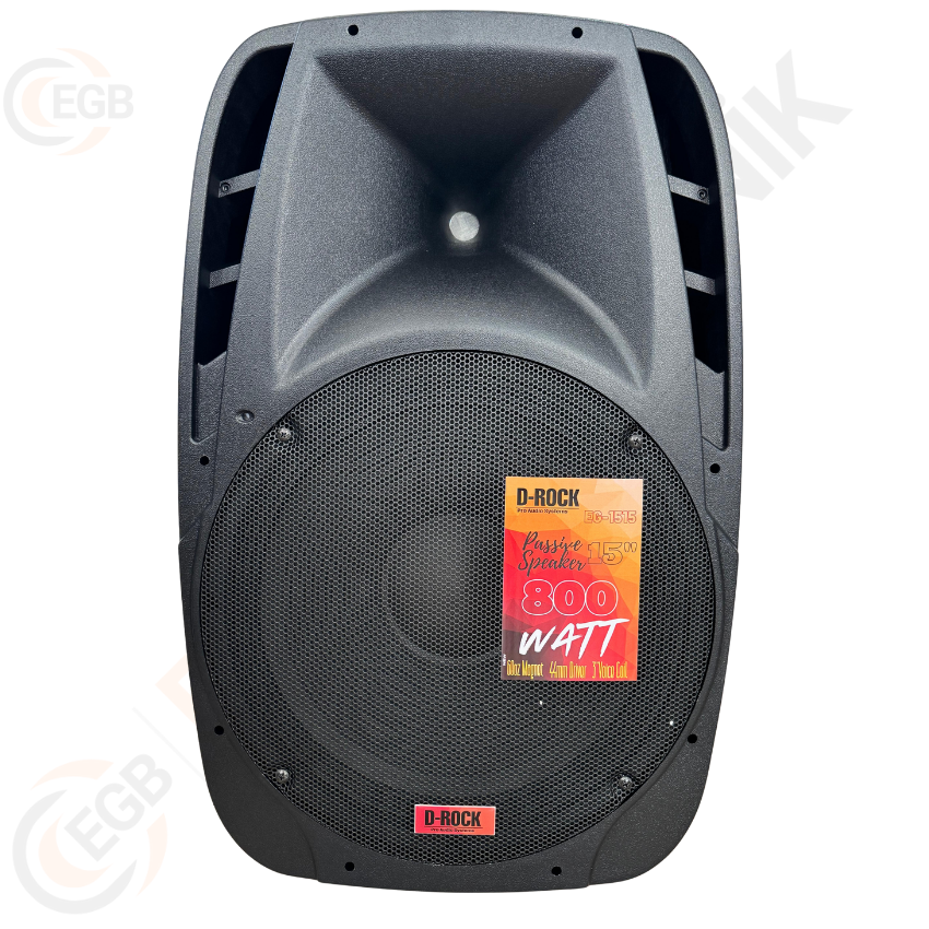 D-ROCK EG-1515 800 W 15 inç Pasif Kabin Hoparlör