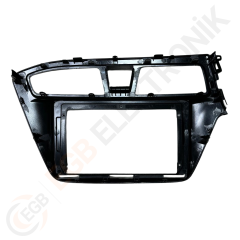 OTO TABLET ÇERÇEVE HYUNDAI İ20 2015-2017 9'' SİYAH TAC-066