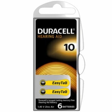 10 NO KULAKLIK PİLİ 6LI PAKET DURACELL