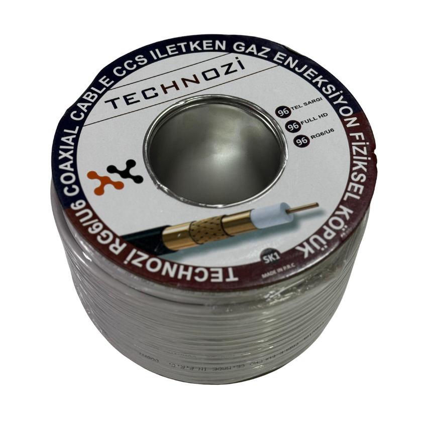 TECHNOZİ 96 Tel Anten Kablosu 100 Metre