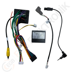 OTO TABLET ÇERÇEVE PEUGEOT 307 2002-2013 9'' GÜMÜŞ TAC-157