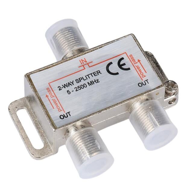 Fully E-335A 5-2500MHZ 1/2 Anten Splitter Powerpass