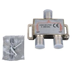 Fully E-335A 5-2500MHZ 1/2 Anten Splitter Powerpass