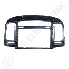 OTO TABLET ÇERÇEVE HYUNDAI ACCENT ERA 2009-2011 9'' GÜMÜŞ TAC-083