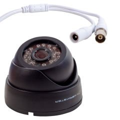 POWERMASTER PM-19420 2 MP 2.8 MM 24 LED SİYAH PLASTİK KASA AHD DOME KAMERA