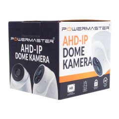 POWERMASTER PM-19420 2 MP 2.8 MM 24 LED SİYAH PLASTİK KASA AHD DOME KAMERA