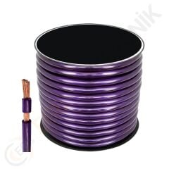 8GA Oto Anfi Power Kablo Silikon 50mt