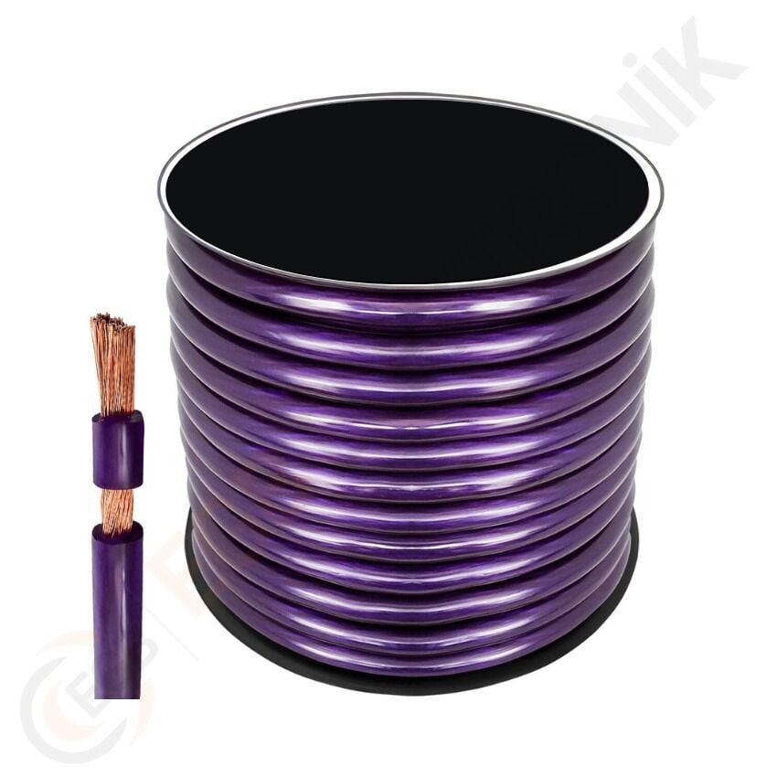 4GA Oto Anfi Power Kablo Silikon 30mt