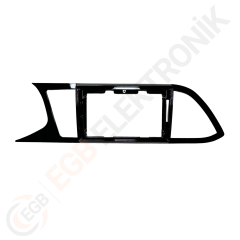 OTO TABLET ÇERÇEVE SEAT LEON 2018+ 9'' PIANO BLACK TAC-173