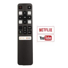 WEKO KL TCL RC 802V FNR1/HTC120 NETFLIX-YOUTUBE TUŞLU SES KOMUTSUZ LCD LED TV KUMANDA