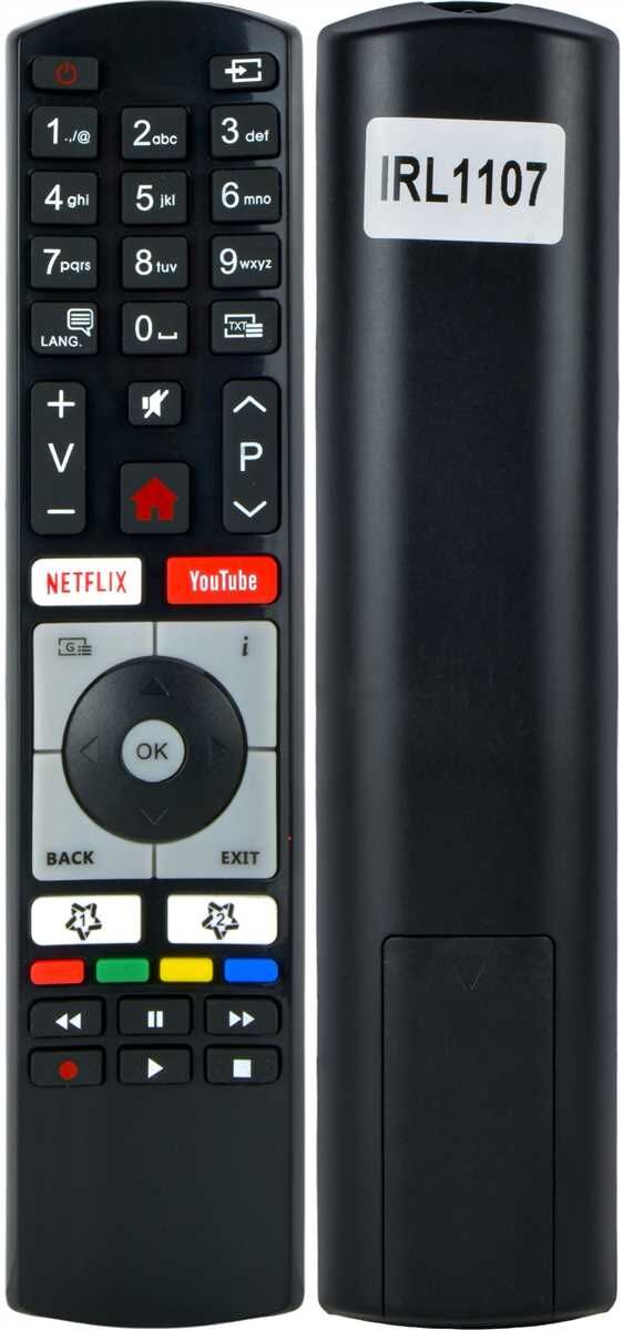 VESTEL IRL1107 RC4318 H0362A NETFLIX-YOUTUBE TUŞLU TV KUMANDA (KMD-216)