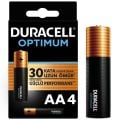 1.5V ALKALIN AA KALEM PİL 4LÜ PAKET DURACELL OPTIMUM MX1500