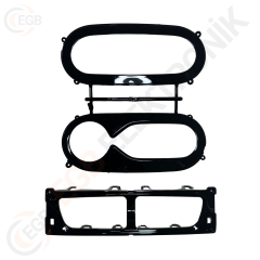 OTO TABLET ÇERÇEVE RENAULT CLIO 4 (ESKİ KASA) 2018-2019 9' PIANO BLACK TAC-293