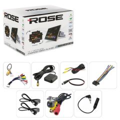 Rose DC-8610BT-232 A100 işlemci 10.1'' Android Oto Tablet 2-32 360 Döner Kafa lenova üretim