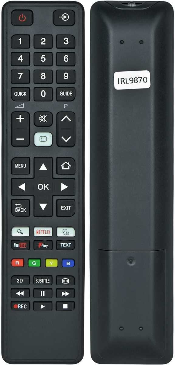 TOSHIBA IRL9870  LCD NETFLIX YOUTUBE LCD KUMANDA (KMD-147)