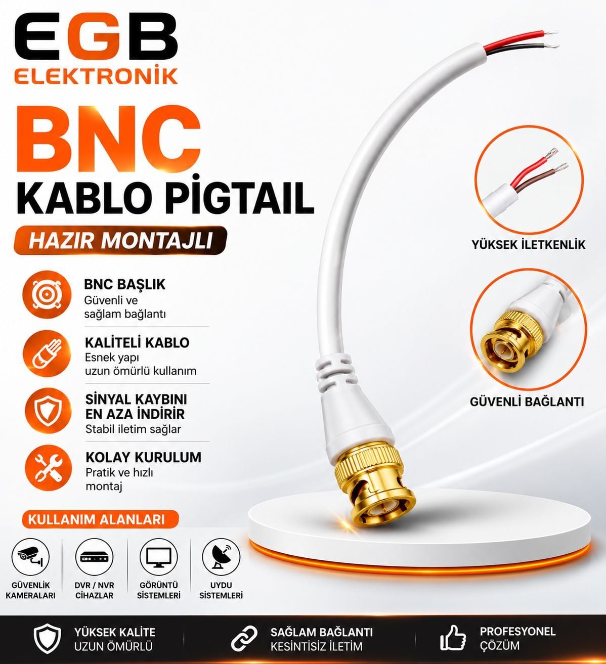 BNC KABLO (AVD-08)