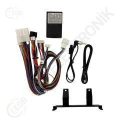 RENAULT MEGANE 4 TESLA 2018-2021 CR228B ÇERÇEVE P. SİYAH 9,7'' (RS-059)