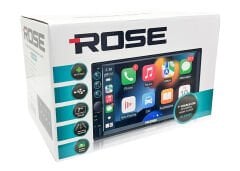 ROSE DC-6350BT 7'' DOUBLE TEYP 4 X 60W TDA 7388 ÇIKIŞ GÜCÜ