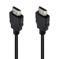 PLASTİK DÜZ SİYAH 50 CM HDMI KABLO EG-4712 (AVD-387)