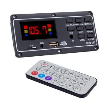 MV-15949 USB/SD/MIC/AUX/BLUETOOTH KUMANDALI EKRANLI OTO TEYP CEVİRİCİ PLAYER BOARD MAGICVOICE