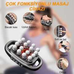 Powermaster PM-29677 16 Başlıklı Ultra Geniş Alanlı Selülit ve Derin Doku Masaj Aleti