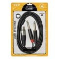 MAGİCVOİCE LD369A CANON ERKEK + 6.3 MM MONO ERKEK 3 METRE KABLO