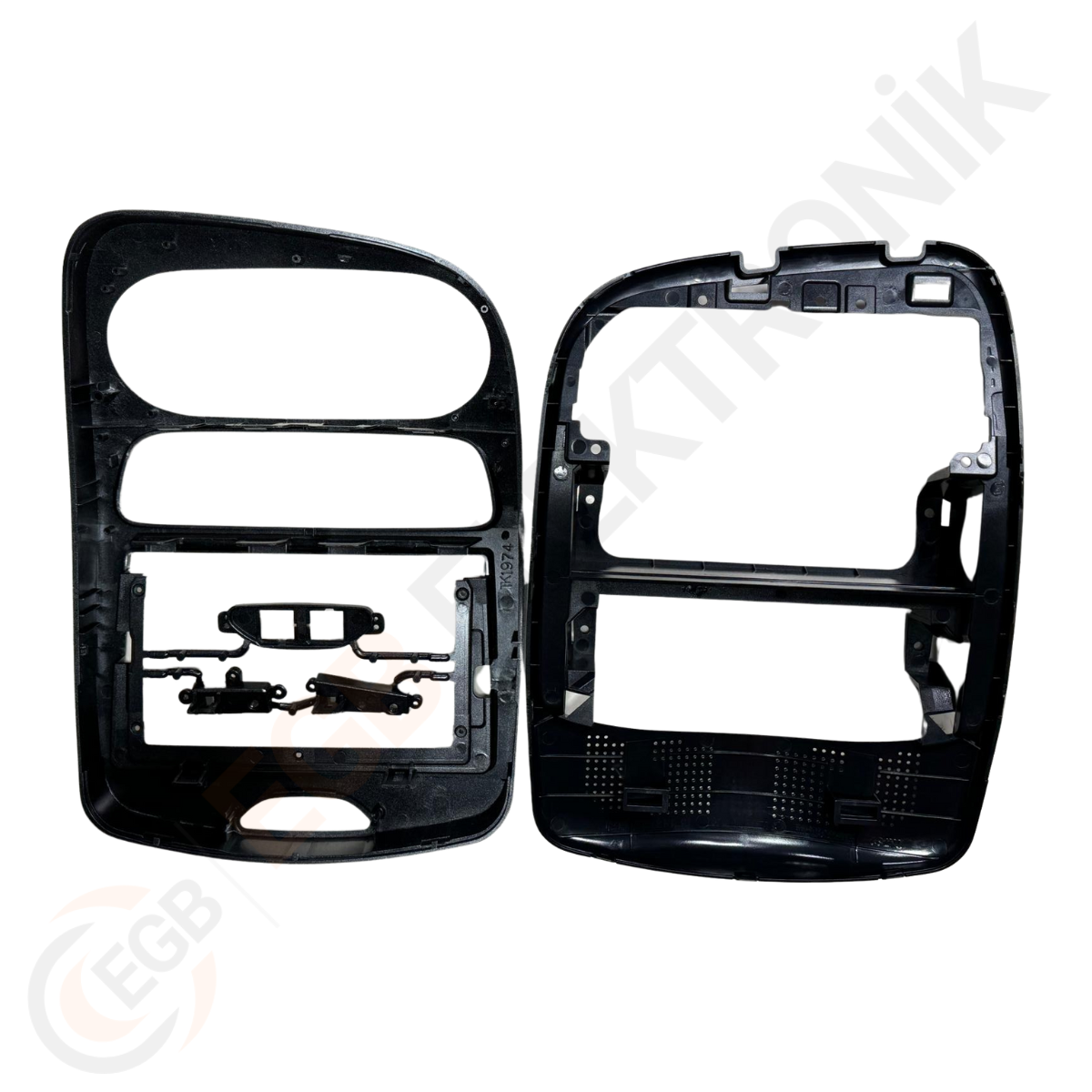 OTO TABLET ÇERÇEVE RENAULT CLIO 4 (YENİ KASA) 2018-2019 10.1'' PIANO BLACK TAC-292