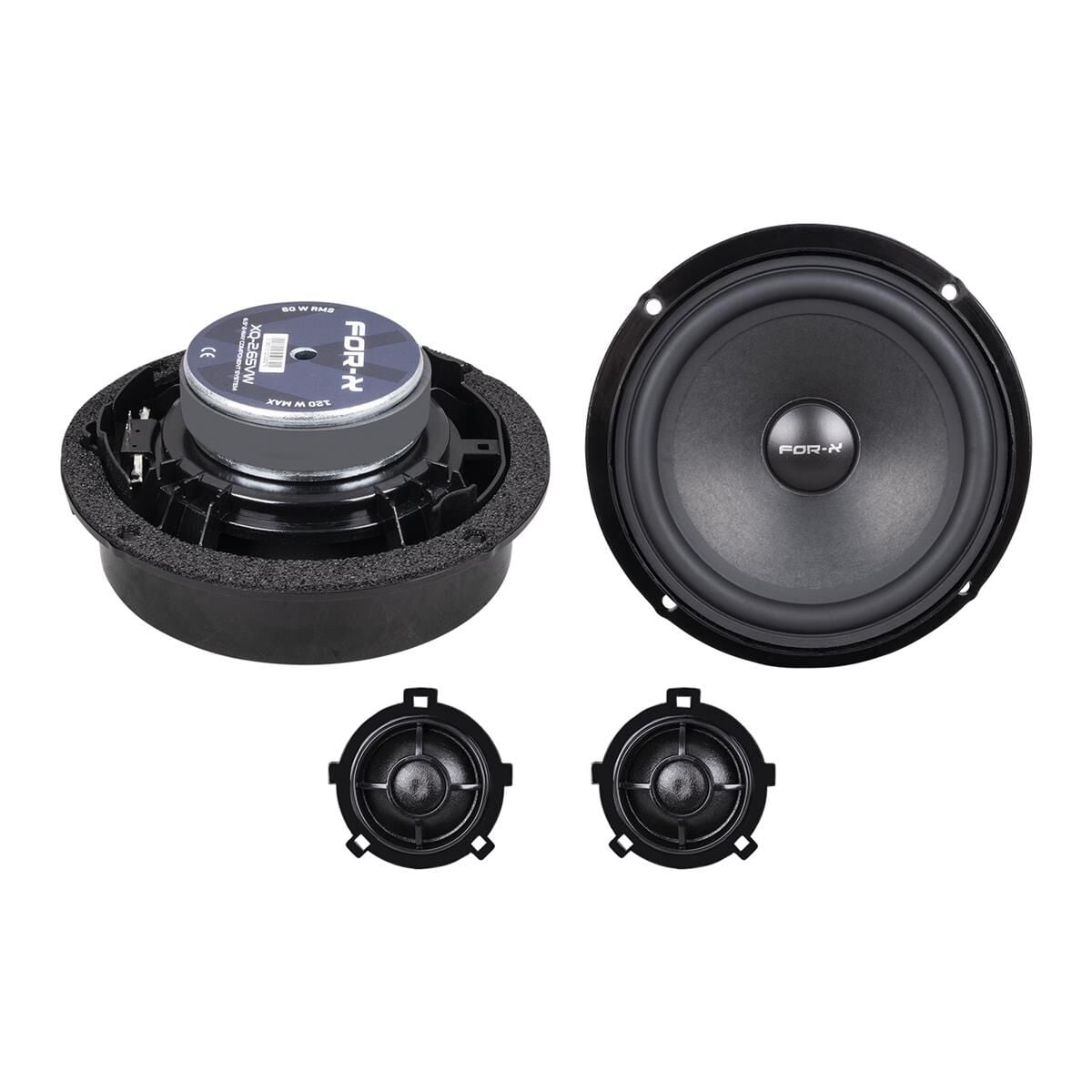 FOR-X XQ-2.65VW 6.5'' 16CM 120W 60RMS VOLKSWAGEN