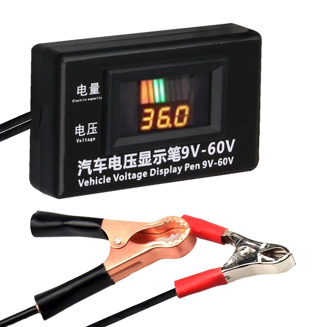 POWERMASTER 9-60V OTOMOTİV LCD DİJİTAL DEVRE TEST CİHAZI GERİLİM ÖLÇER