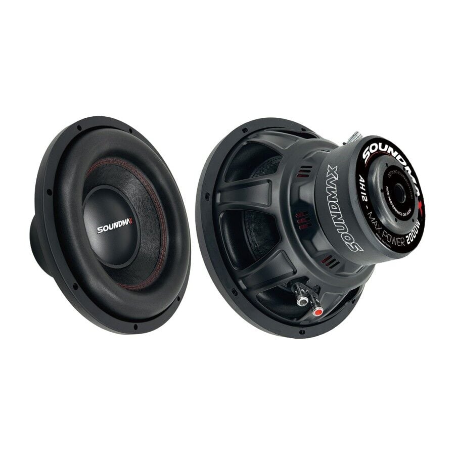 SOUNDMAX SXAH12 30CM 2000W 600rms SUBWOOFER
