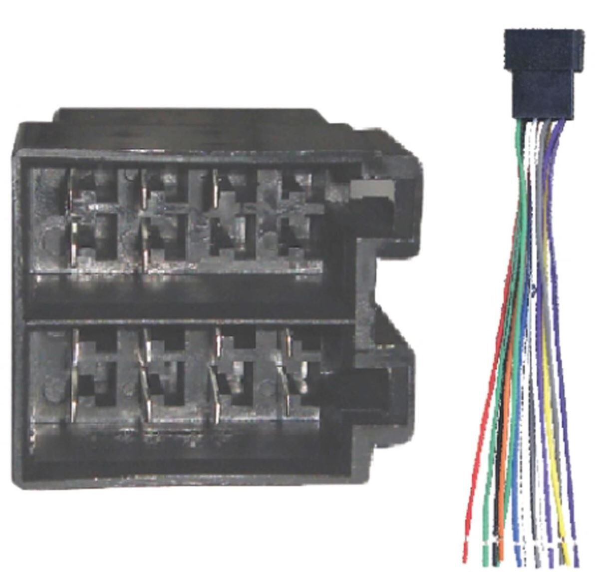 İso Tip Dişi Oto Teyp Soketi G-510B (SKT-09)