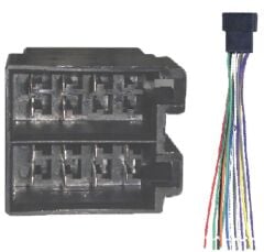 İso Tip Dişi Oto Teyp Soketi G-510B (SKT-09)