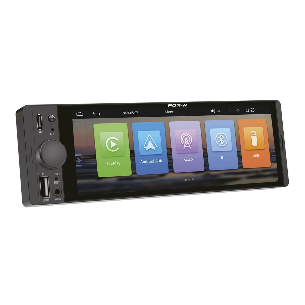 FOR-X X-320 Double 6.36'' CarPlay/Android Auto Multimedya Teyp