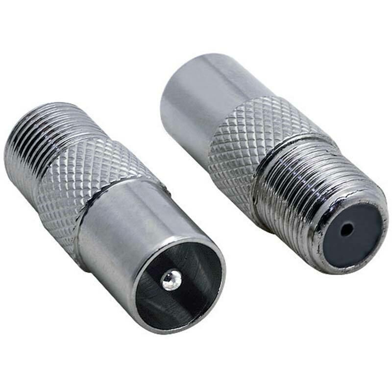 F KONNEKTOR DİSİ ANTEN FİSİ ERKEK CEVİRİCİ POWERMASTER