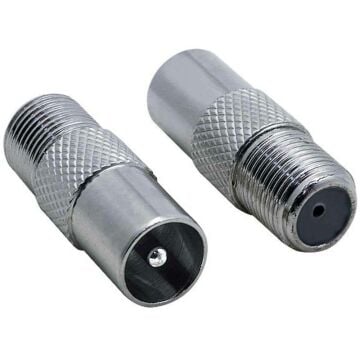 F KONNEKTOR DİSİ ANTEN FİSİ ERKEK CEVİRİCİ POWERMASTER