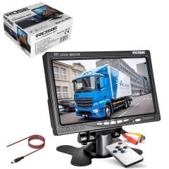 Rose MR-07 R9 7'' Monitör AV Giriş 12v Kumandalı