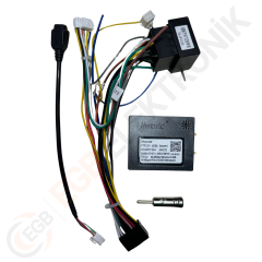 OTO TABLET ÇERÇEVE FIAT FIORINO 2008+ 10.1'' SİYAH TAC-272F