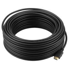 PowerMaster PM-18944 25 Metre Pasif Yüksek Hızlı Düz HDMI Görüntü Kablosu Altın Kaplama Uçlu
