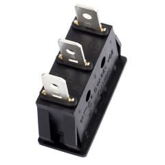 TEKLİ İNCE IŞIKSIZ İKİ KONUMLU KIRMIZI ANAHTAR (IC-114) AN-11