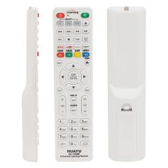 Huayu HL-1340E TV-LCD-Uydu-DVD Öğrenebilen Netflix-Youtube-Amazon Tuşlu Akıllı Kumanda