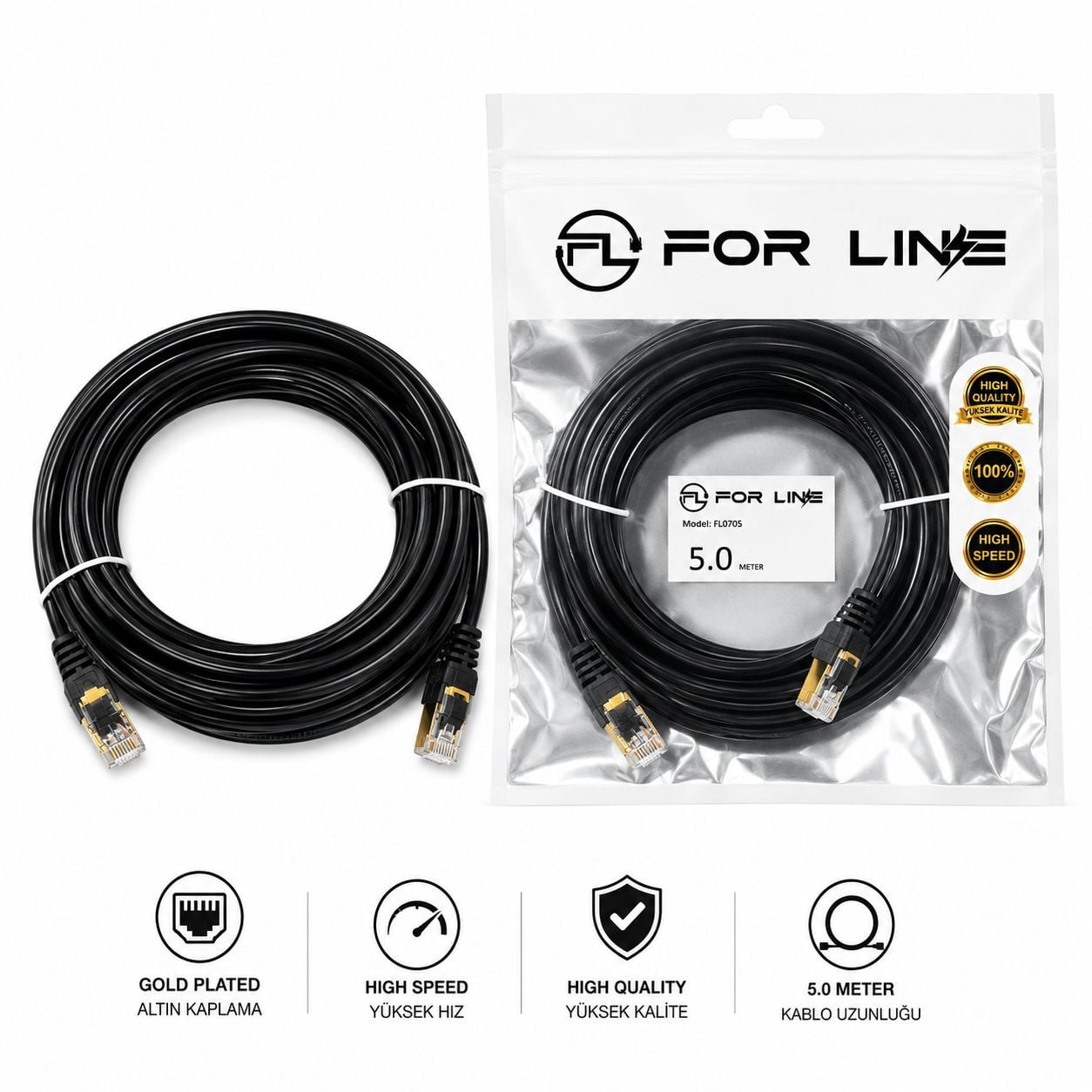 FOR LİNE 5 MT CAT 7 CABLE (AVD-234-240)