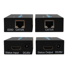 POWERMASTER PM-18232 HDMI TO CAT5/CAT6 60 METRE UZATICI EXTENDER