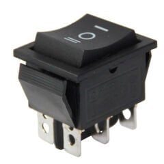 GENİŞ IŞIKSIZ 6 PİNLİ ON-OFF-ON YAYLI ANAHTAR (IC-110) AN-20