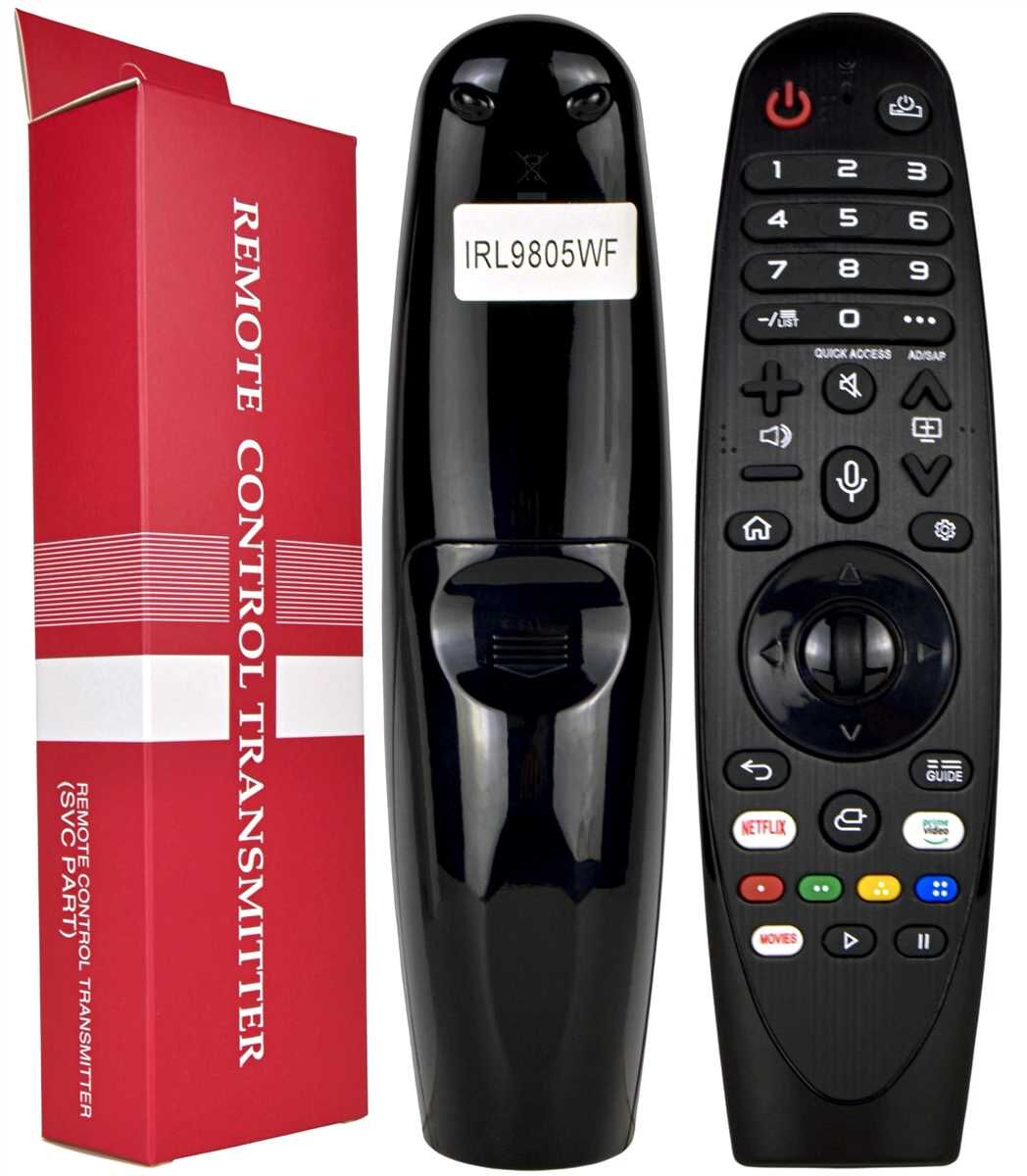 LG IRL9805WF AN-MR20GA SES KOMUTSUZ AMAZON PRIME-NETFLIX TUŞLU MAGIC LCD LED TV SİHİRLİ KUMANDA (KMD-188)