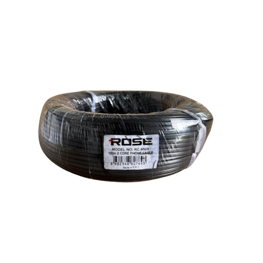 SİYAH 2'Lİ TELEFON KABLOSU RC-850-B