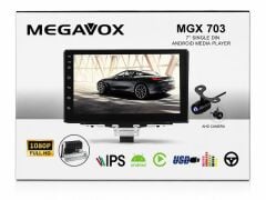 MEGAVOX MGX-703 7'' 2+32 SİNGLE DIN ANDROİD