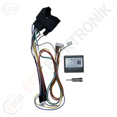 OTO TABLET ÇERÇEVE FORD FOCUS 2005-2008 9' SİYAH TAC-278F