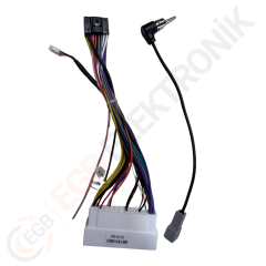 OTO TABLET ÇERÇEVE HYUNDAI İ20 2023 10.1'' SİYAH TAC-286F