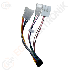 OTO TABLET ÇERÇEVE TOYOTA COROLLA 2007-2012 9'' GRİ TAC-290F